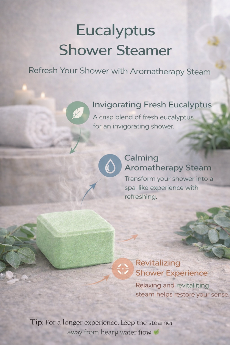 Eucalyptus Shower Steamers – 6 Pack