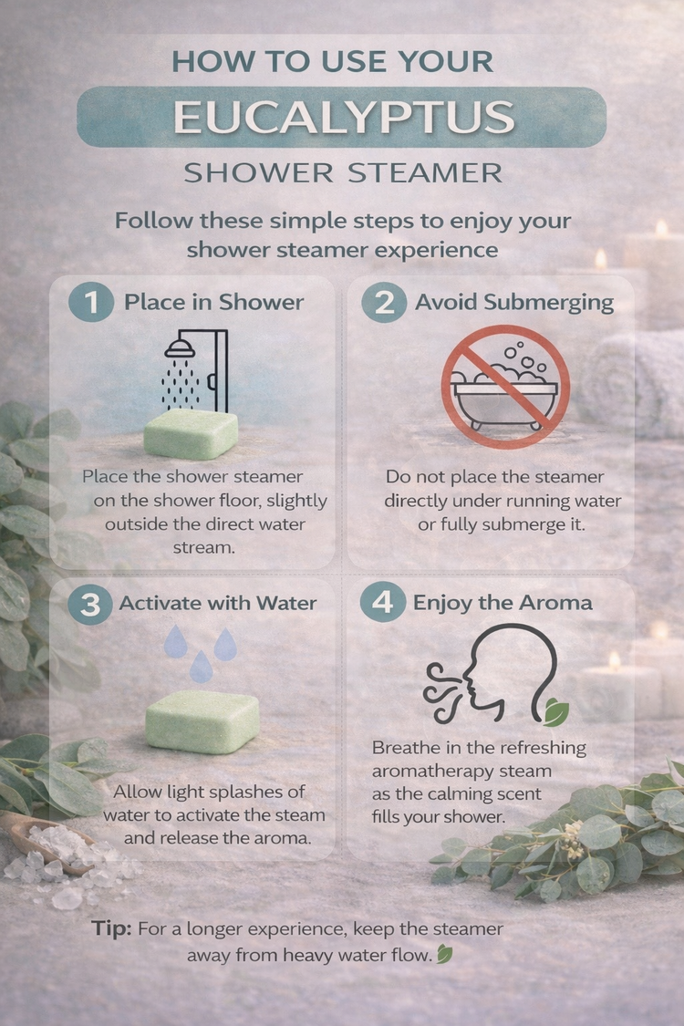 Eucalyptus Shower Steamers – 6 Pack