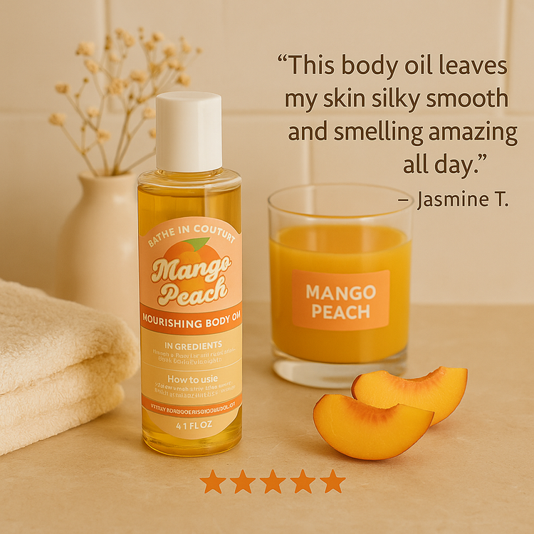 Mango Peach Body Oil