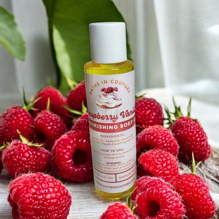 Raspberry Vanilla Body Oil