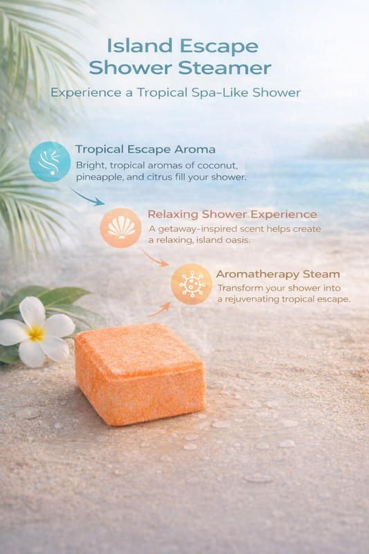 Island Escape Shower Steamers – 6 Pack