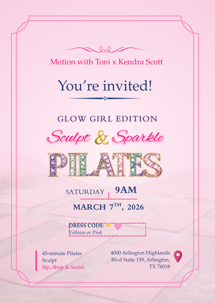 Sculpt & Sparkle Pilates Event