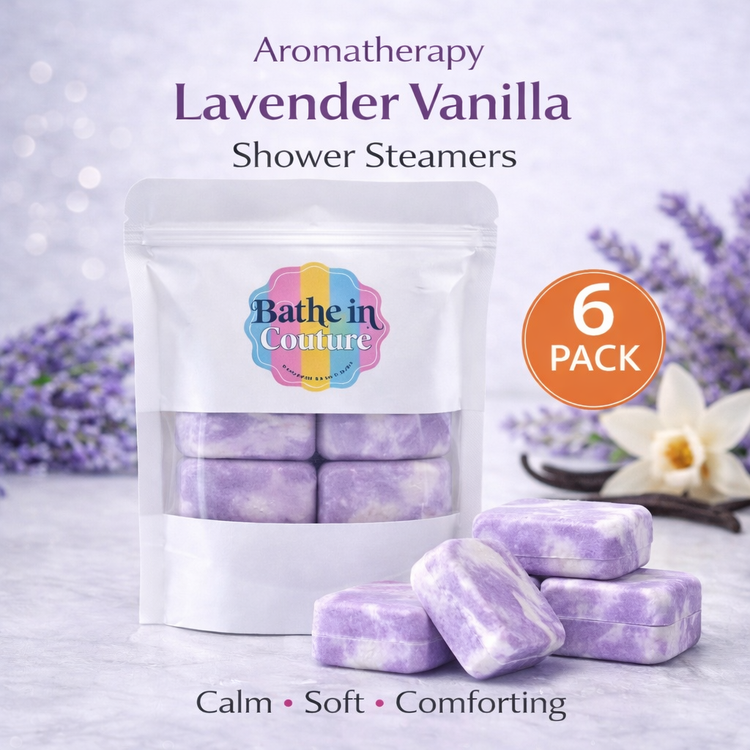 Lavender Vanilla Shower Steamers – 6 Pack