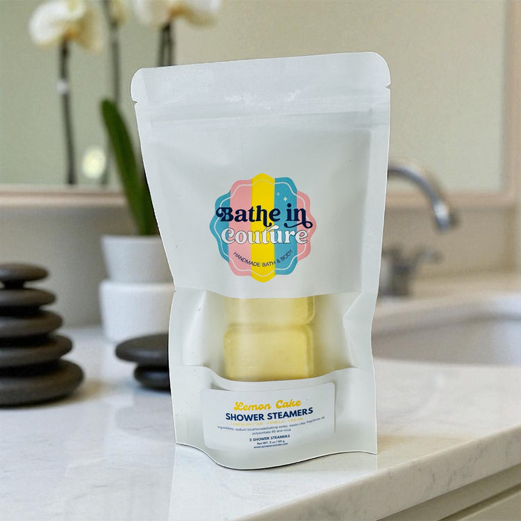 Lemon Cake Shower Steamers