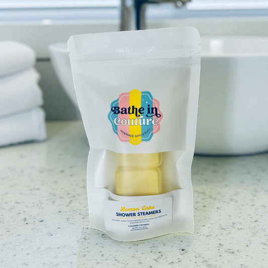Lemon Cake Shower Steamers
