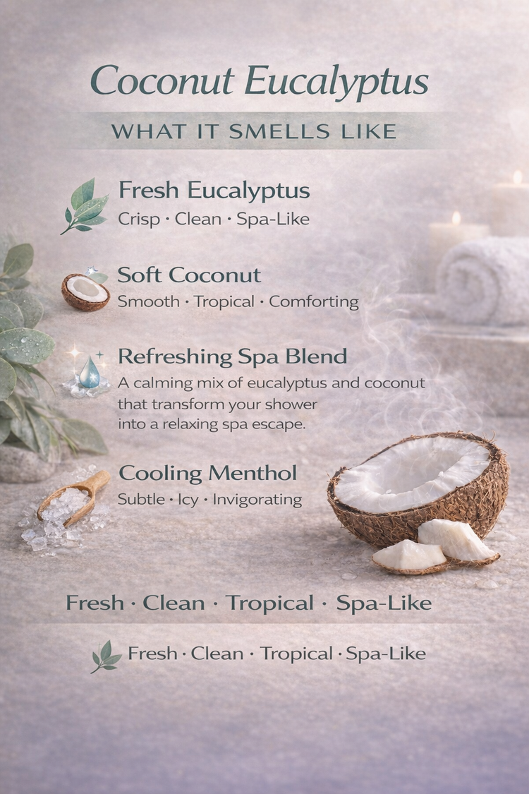 Coconut Eucalyptus Shower Steamer