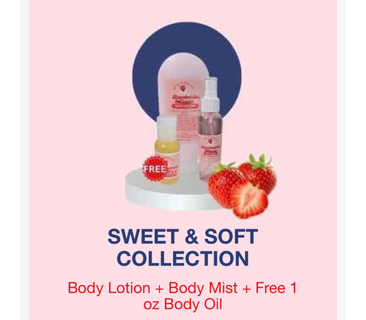 Sweet & Soft: Strawberries & Cream