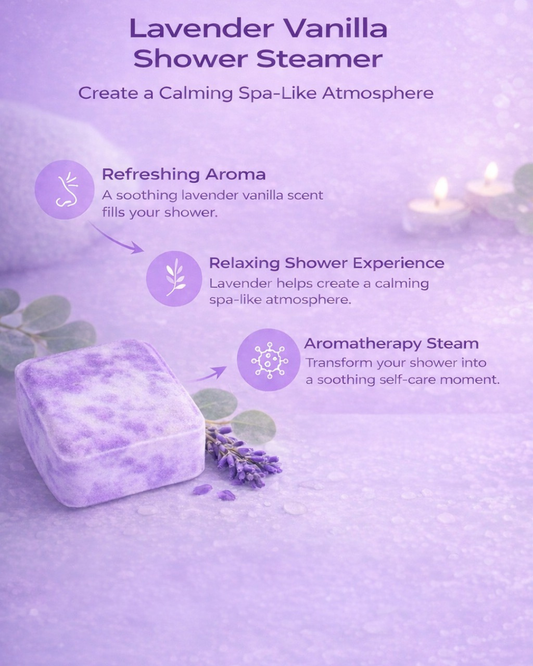 Lavender Vanilla Shower Steamers – 6 Pack