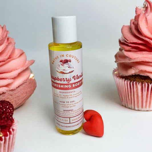 Raspberry Vanilla Body Oil