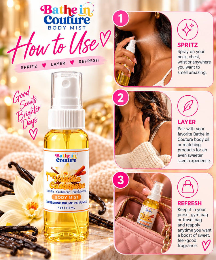 Vanilla Cashmere Body Mist